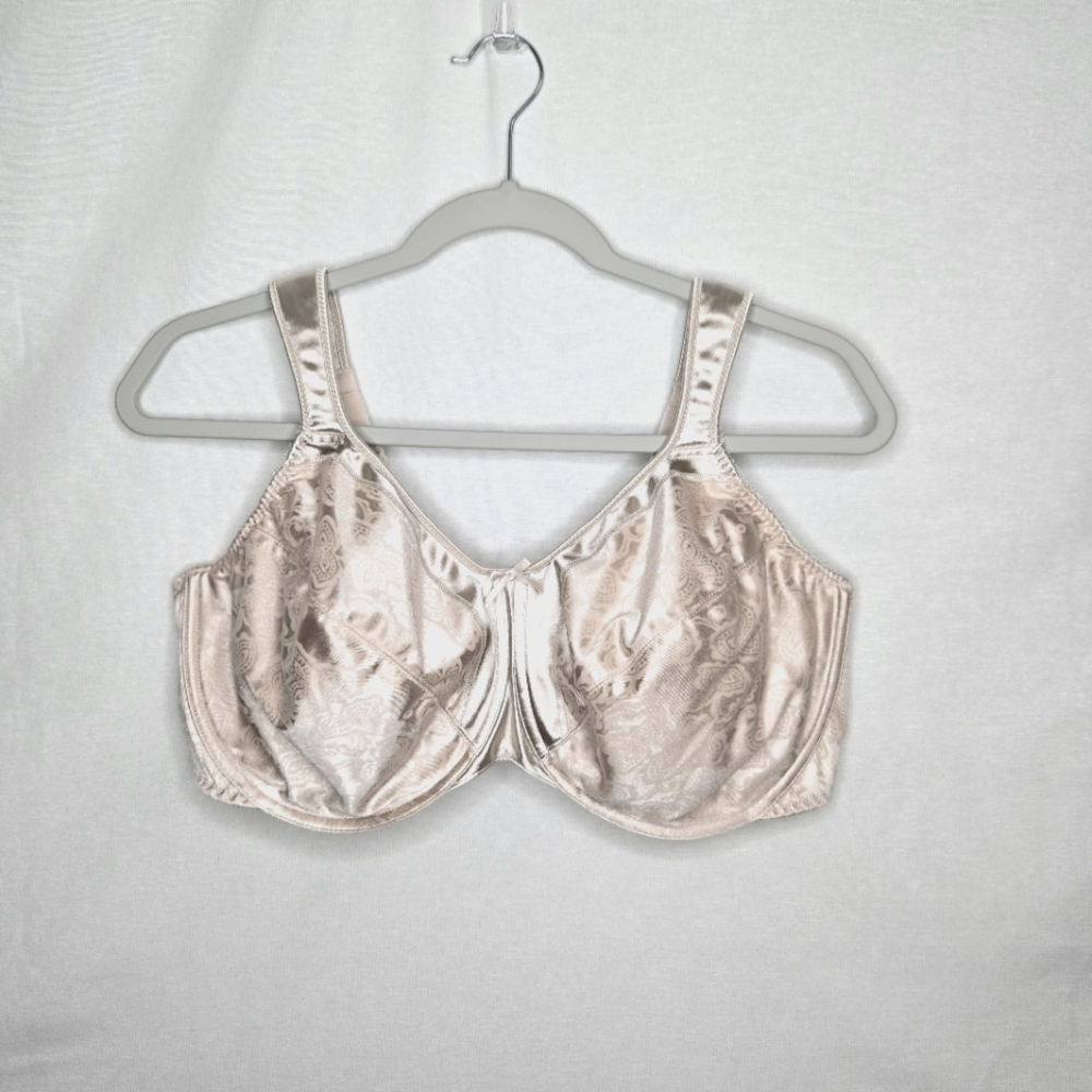 Bali Underwire Minimizer Bra. 42 DD, Nude
